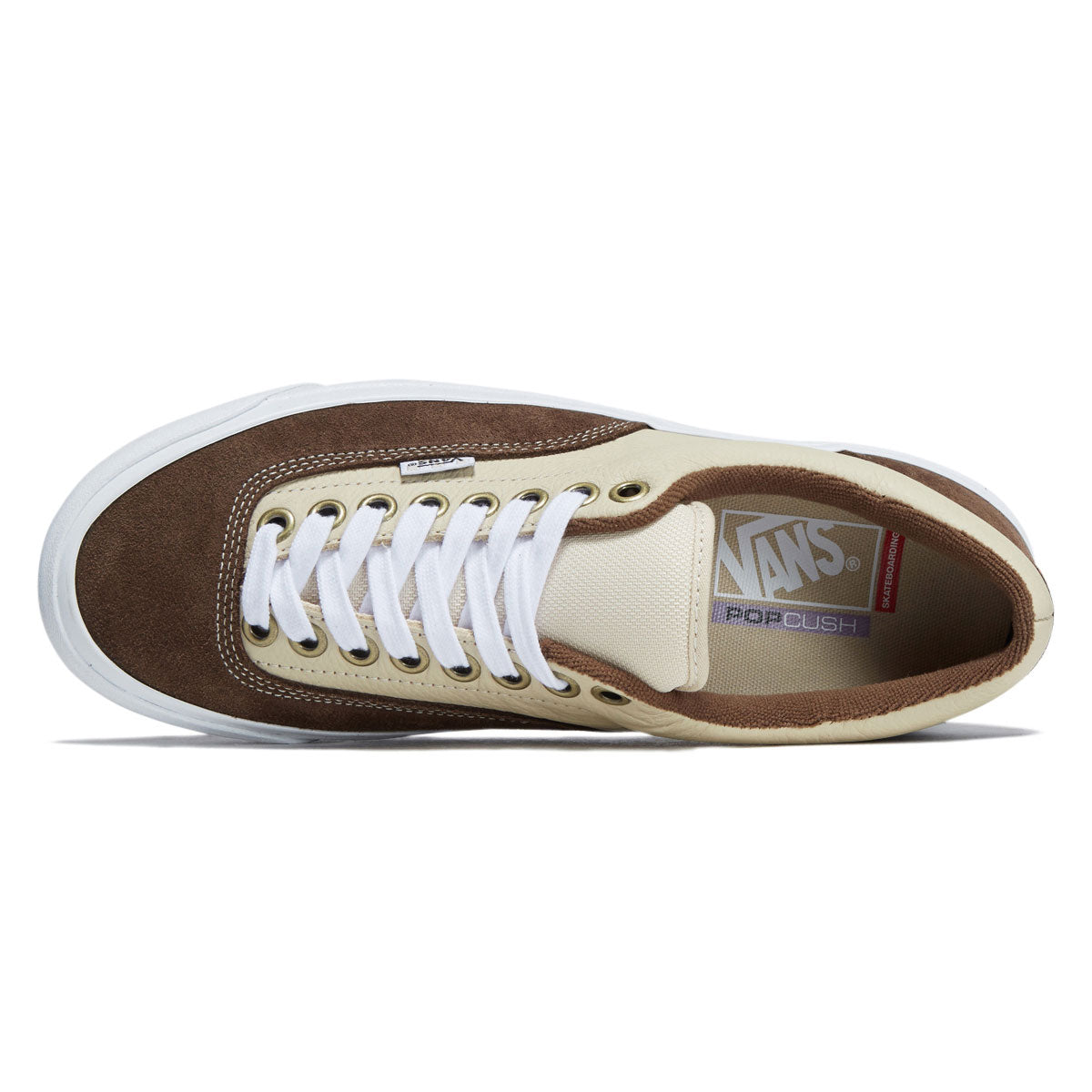 Vans Skate Era Stub Shoes - Brown/Tan image 3