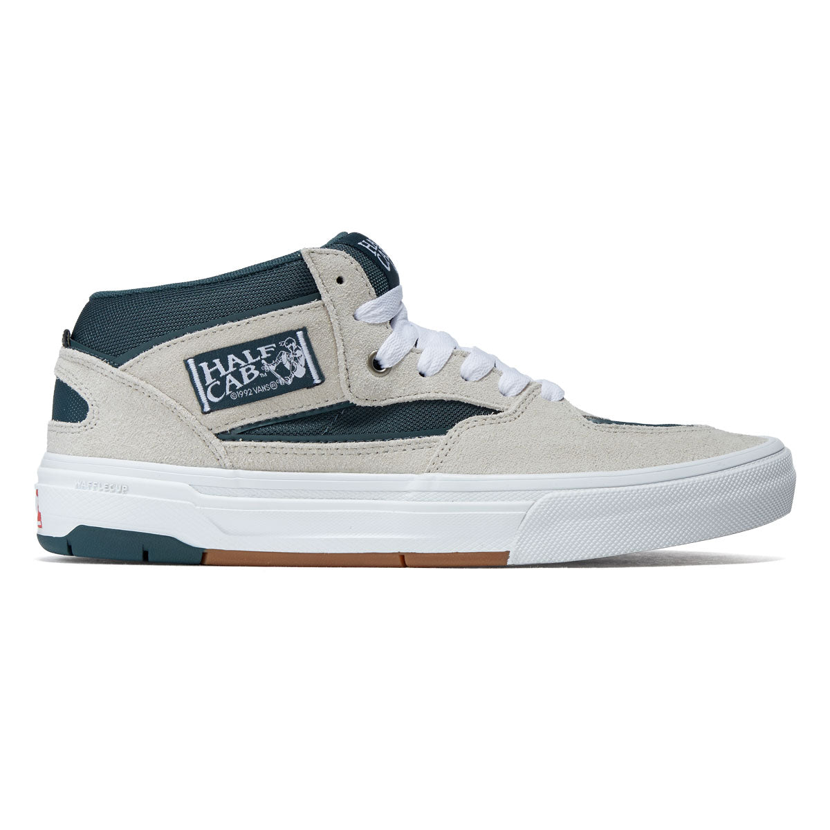 Vans Skate Half Cab Wafflecup Shoes - Oatmeal/Deep Teal image 1
