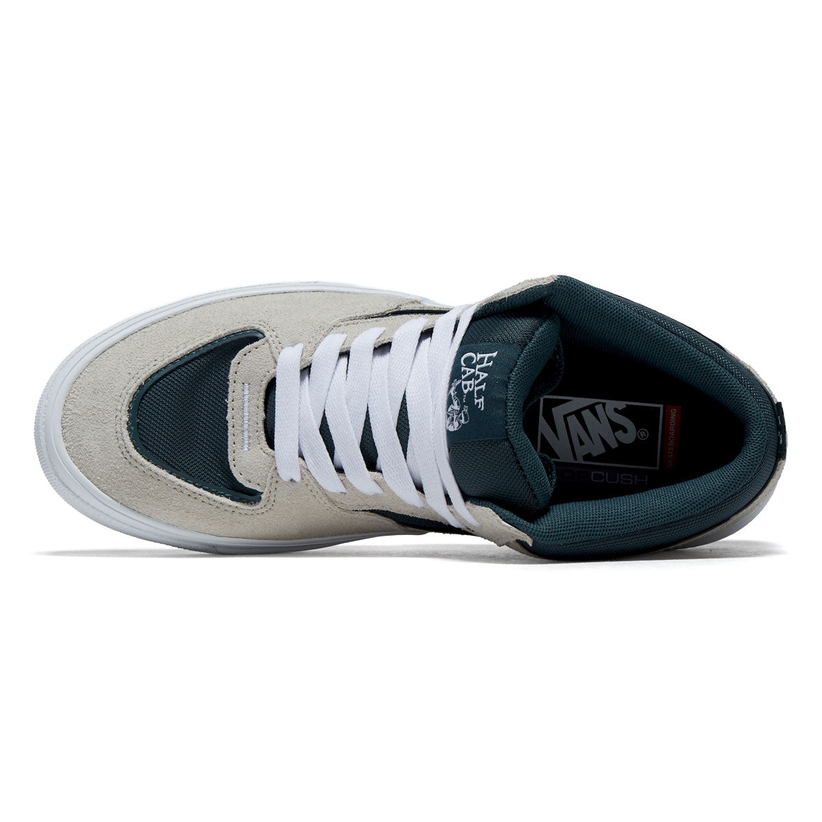 Vans Skate Half Cab Wafflecup Shoes - Oatmeal/Deep Teal image 3