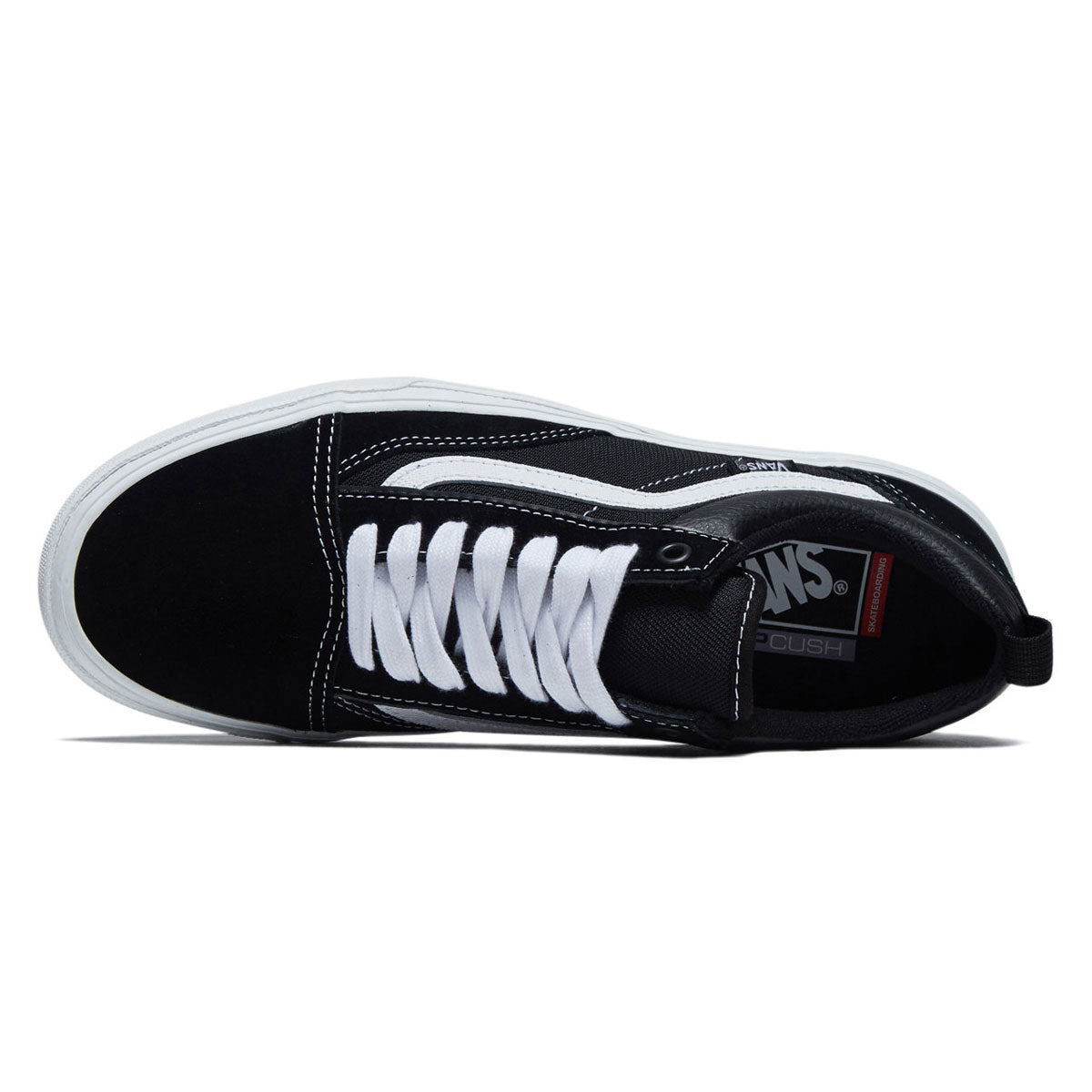 Vans Skate Old Skool Wafflecup Shoes - Black/White image 3