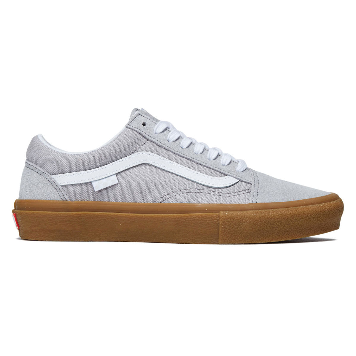 Vans Skate Old Skool Shoes - Crepe Light Gray/Gum image 1