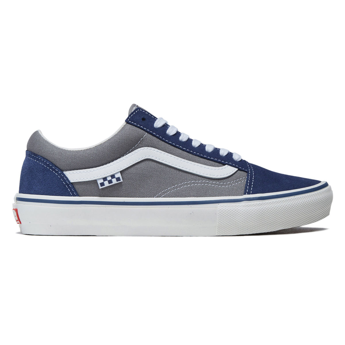 Vans Skate Old Skool Shoes - Blue/Grey image 1