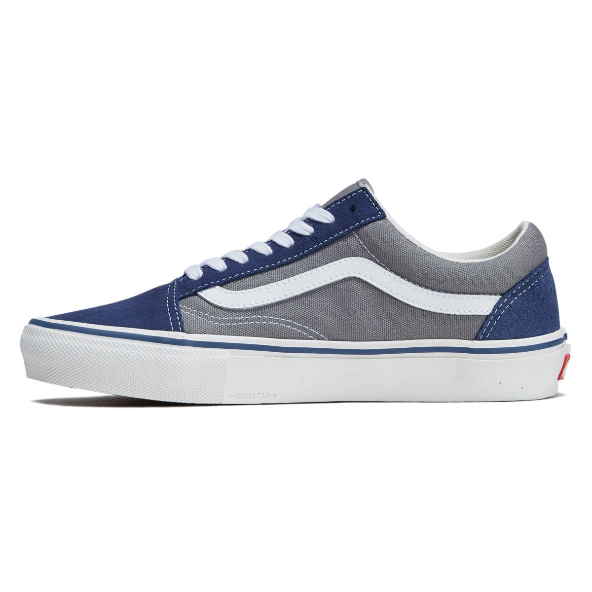Vans Skate Old Skool Shoes - Blue/Grey image 2