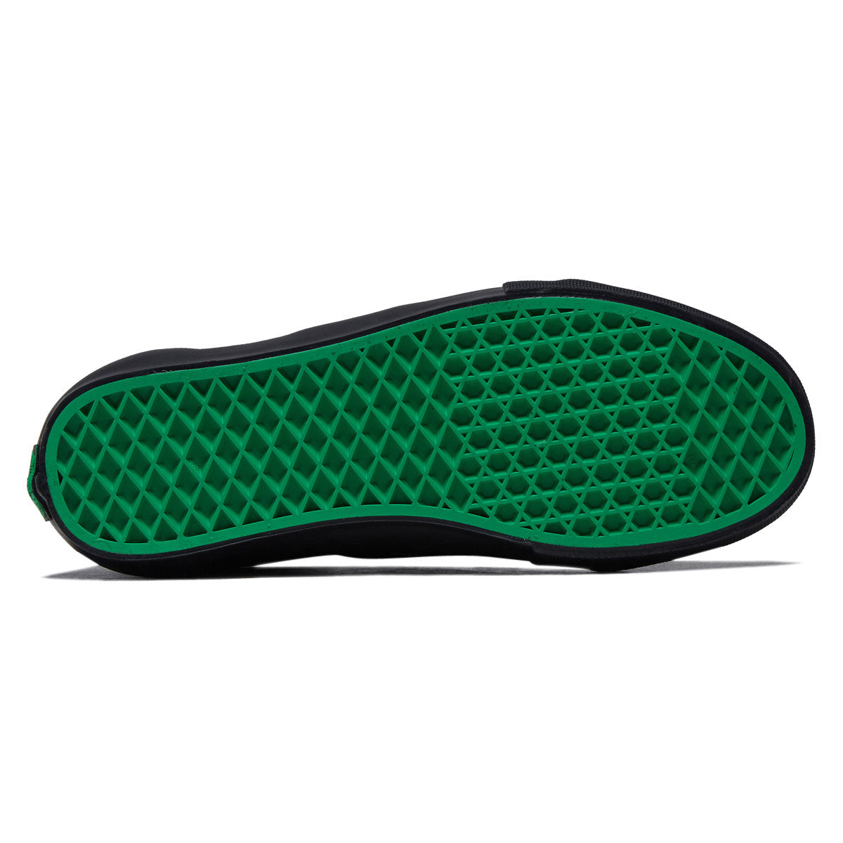 Vans Skate Old Skool Shoes - Black/Black/Green image 4