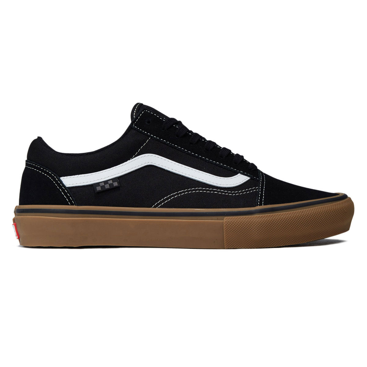 Vans Skate Old Skool Shoes - Black/Gum/White image 1
