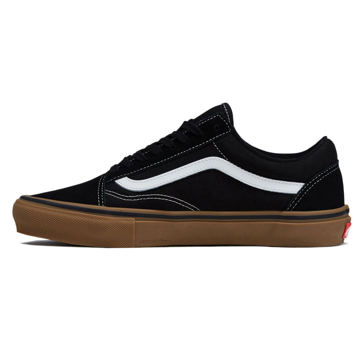 Vans Skate Old Skool Shoes - Black/Gum/White image 2