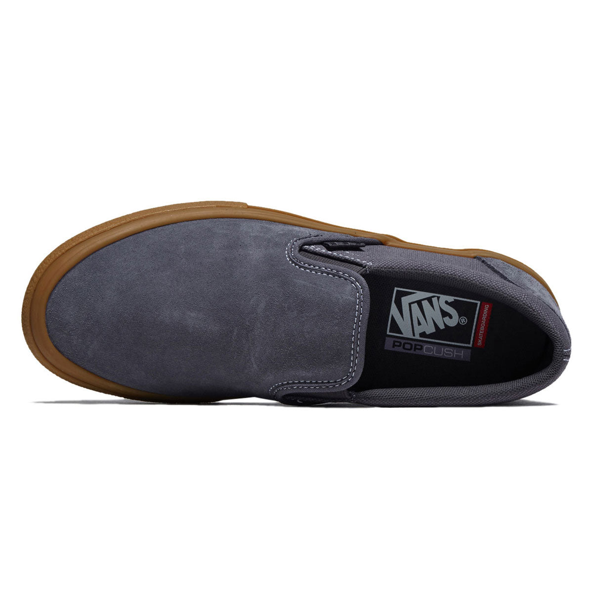 Vans Skate Slip-On Shoes - Crepe Navy/Gum image 3