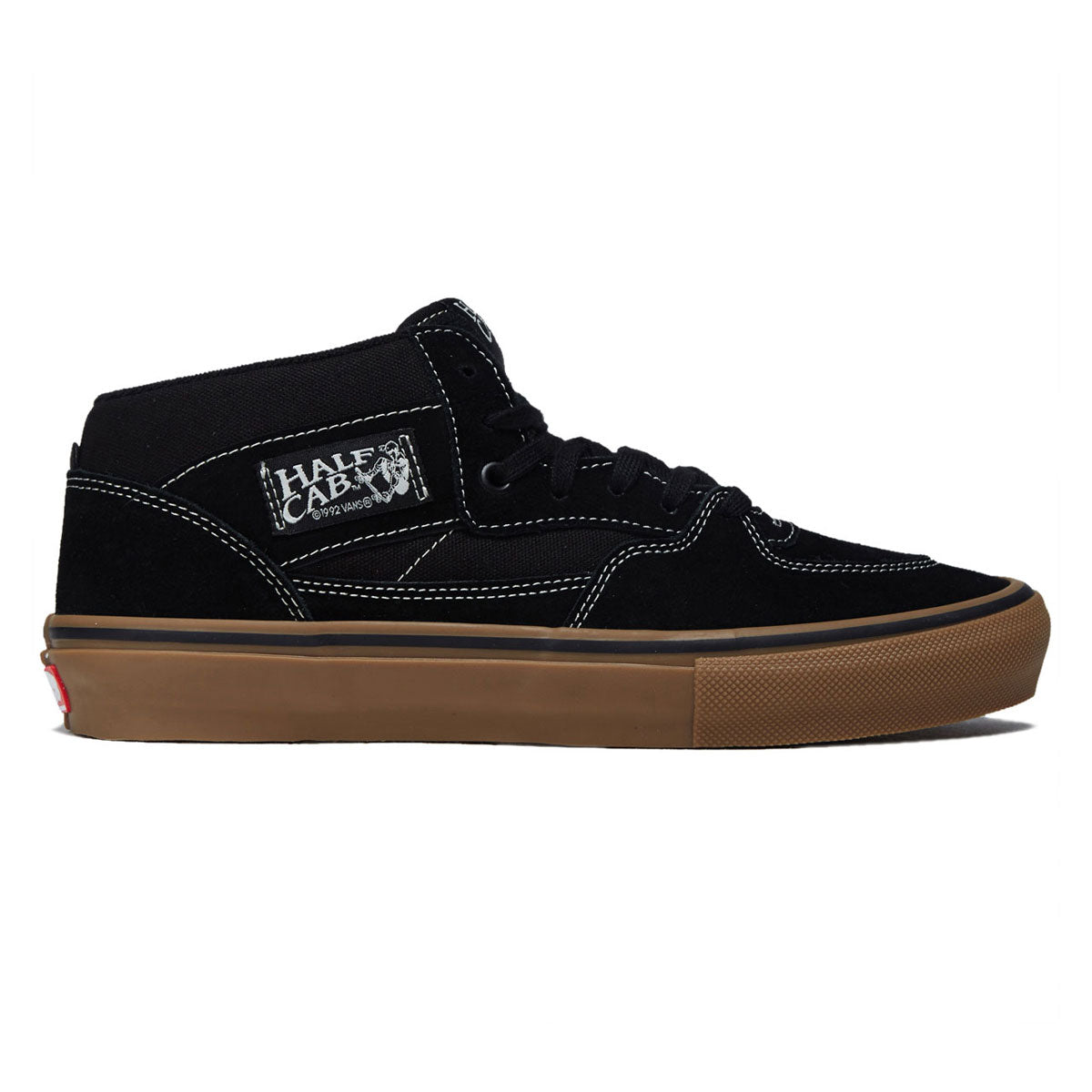 Vans Skate Half Cab Shoes - Black/Gum/White image 1