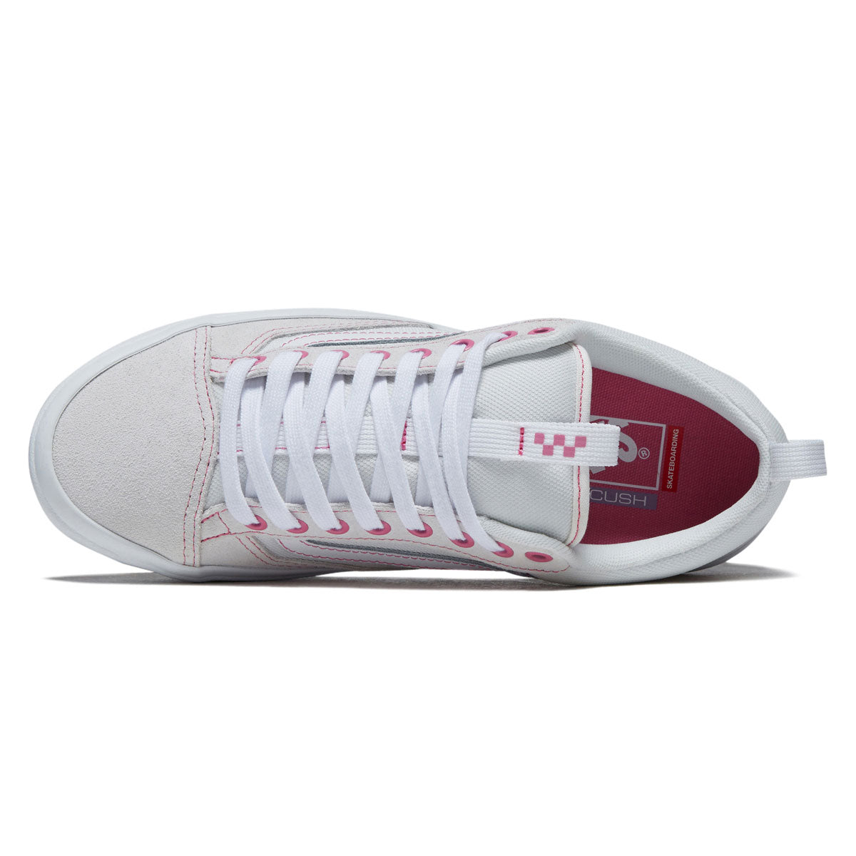 Vans Skate Old Skool 36+ Shoes - Contrast Stitch Pink Fizz image 3