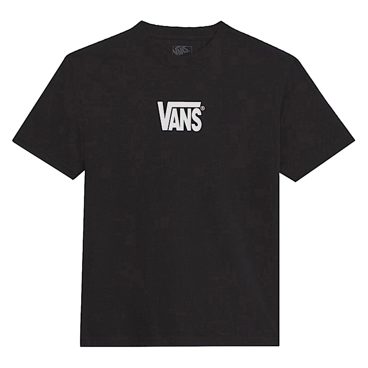 Vans Stretch Logo T-Shirt - Black/White image 1