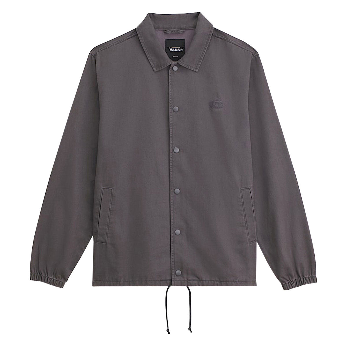 Vans Torrey Pigment Canvas Coaches Jacket - Asphalt image 1
