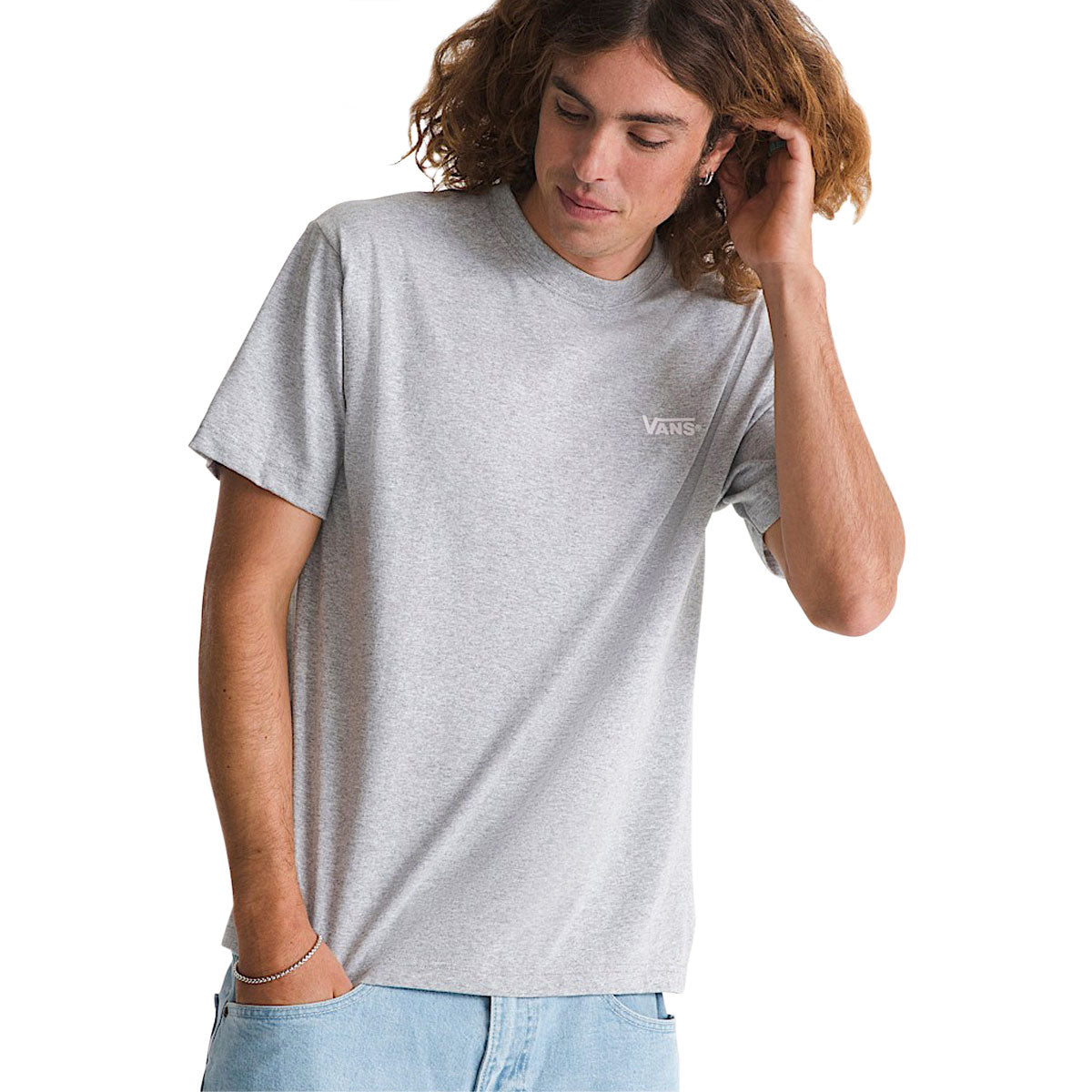 Vans New Left Chest T-Shirt - Athletic Heather image 2
