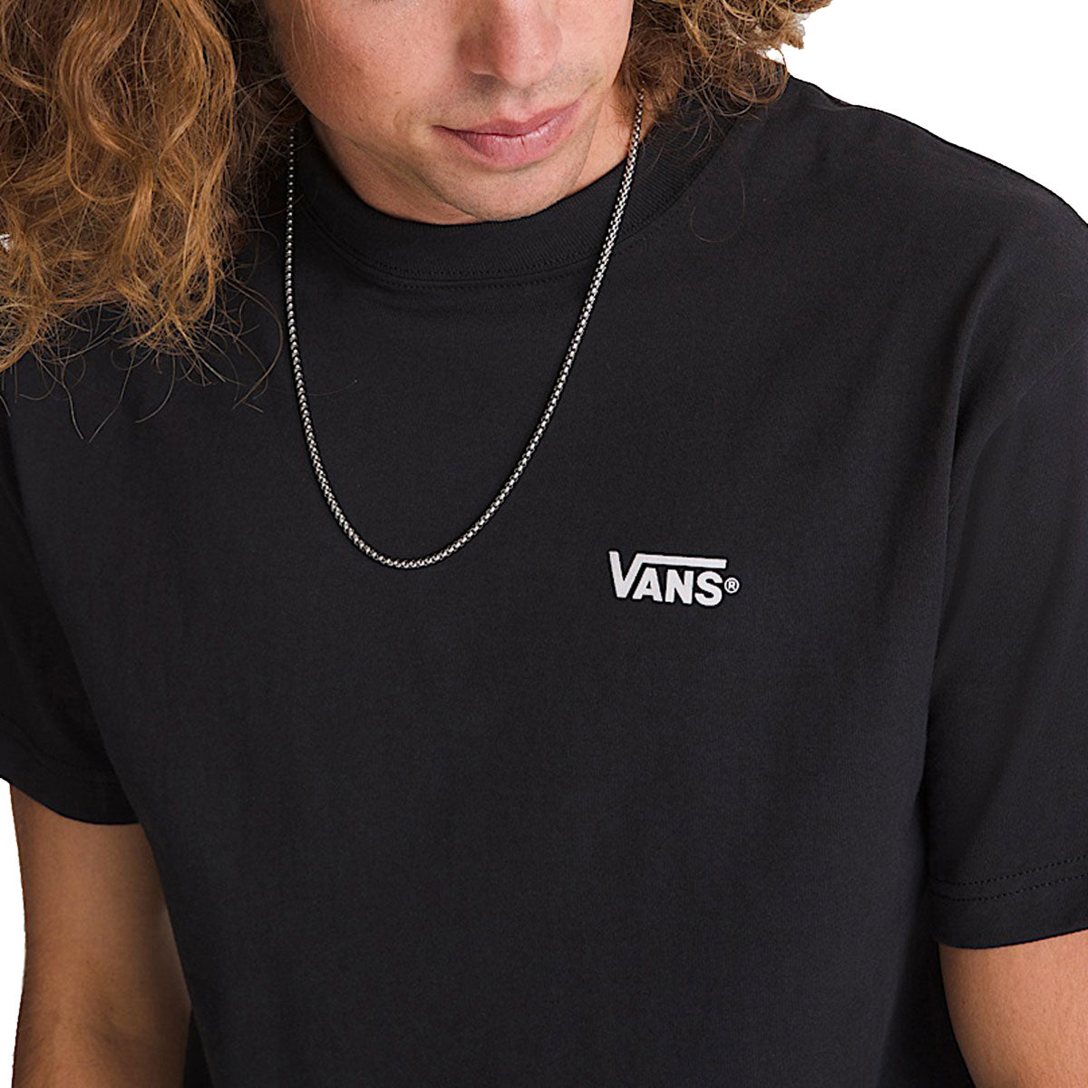 Vans New Left Chest T-Shirt - Black/White image 3