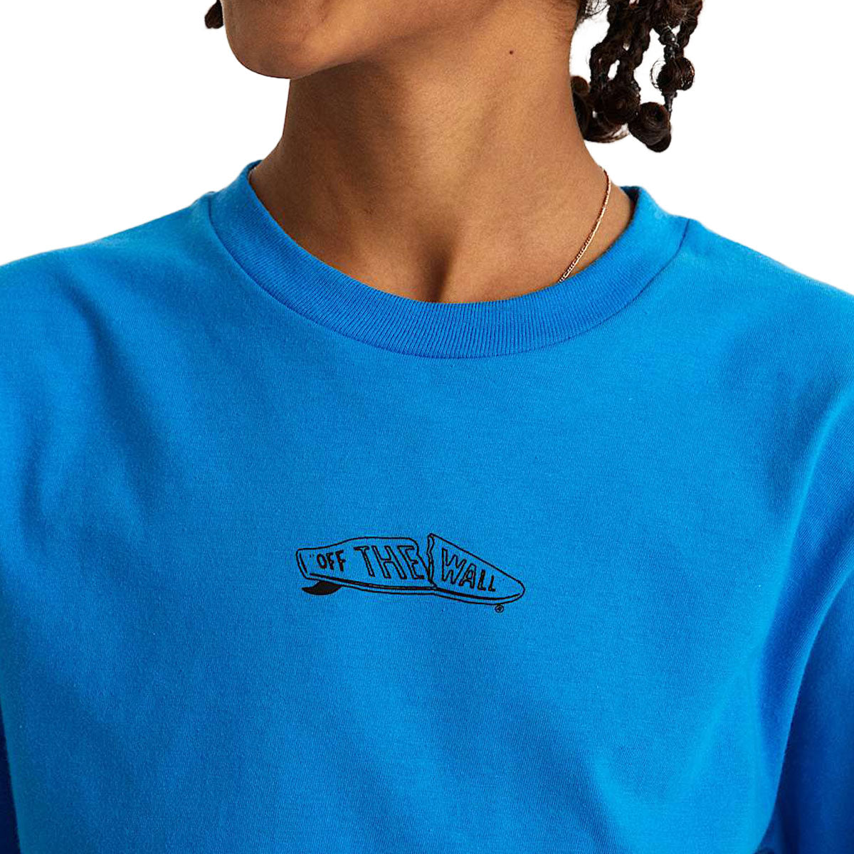 Vans Youth Crestline T-Shirt - Bright Azure image 3