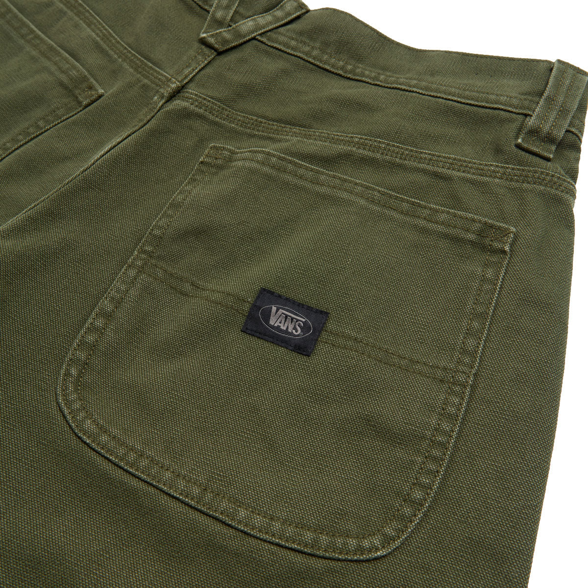 Vans Chore Loose Shorts - Mossy Olive image 3