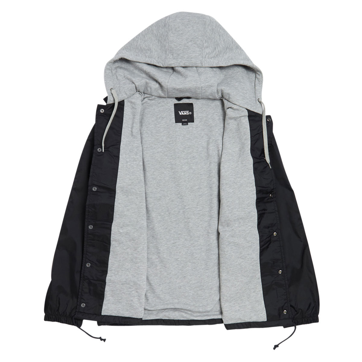 Vans Torrey Hooded Coaches Jacket - Black image 3