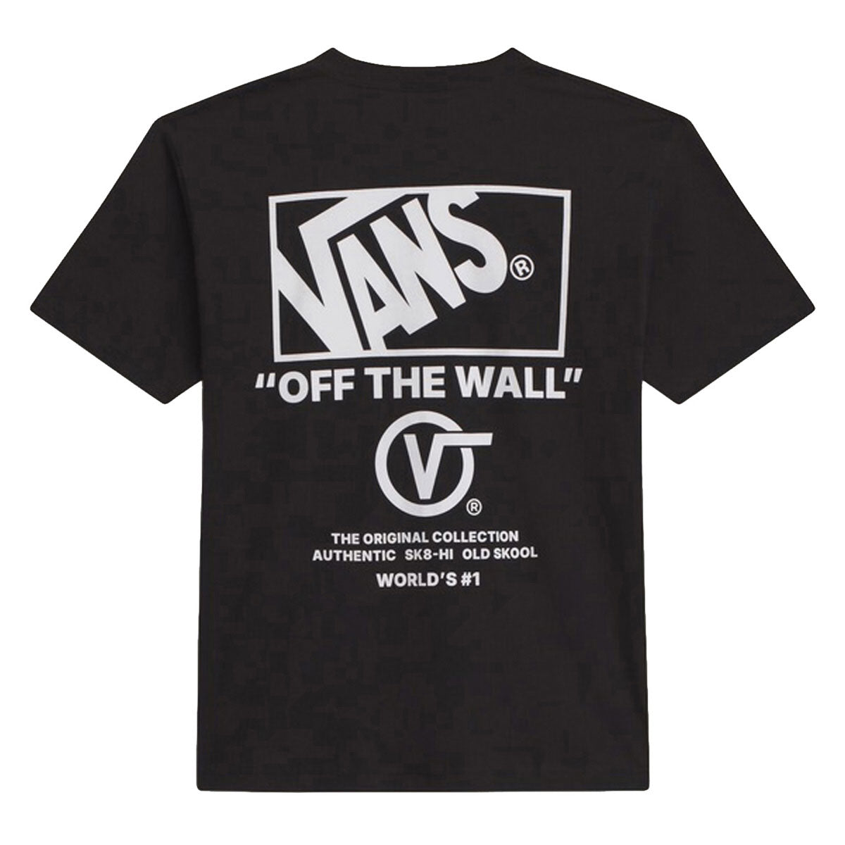 Vans Stacked Hi T-Shirt - Black/White image 1