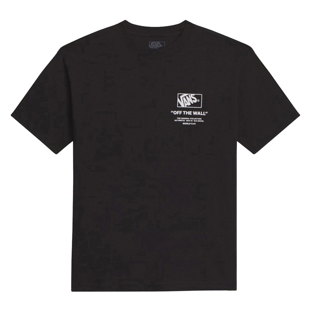 Vans Stacked Hi T-Shirt - Black/White image 2