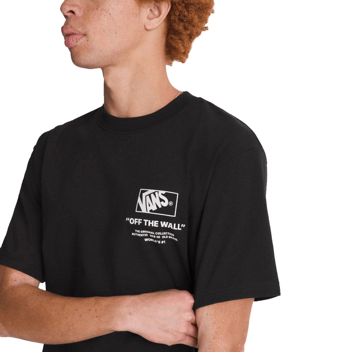 Vans Stacked Hi T-Shirt - Black/White image 5