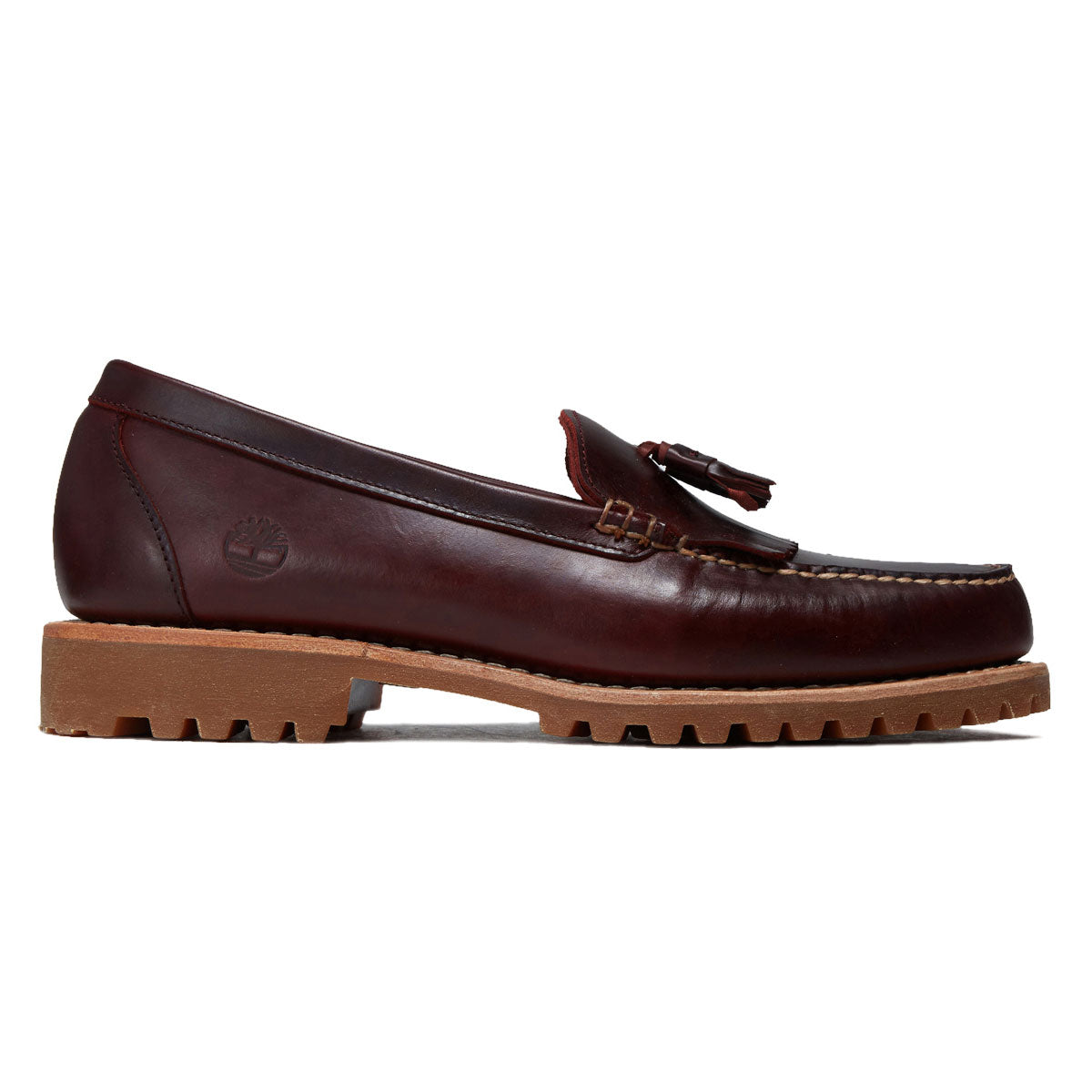 Timberland Authentic Kiltie Loafer Shoes - Black Full Grain image 1
