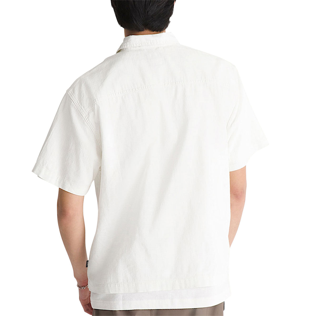 Vans Larkspur Textured Solid Shirt - Marshmallow image 2
