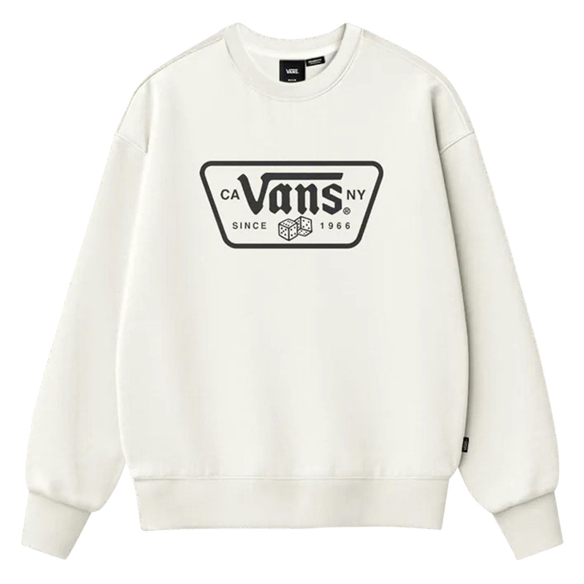 Vans Knu Patch Crew Sweatshirt - Marshmallow image 1