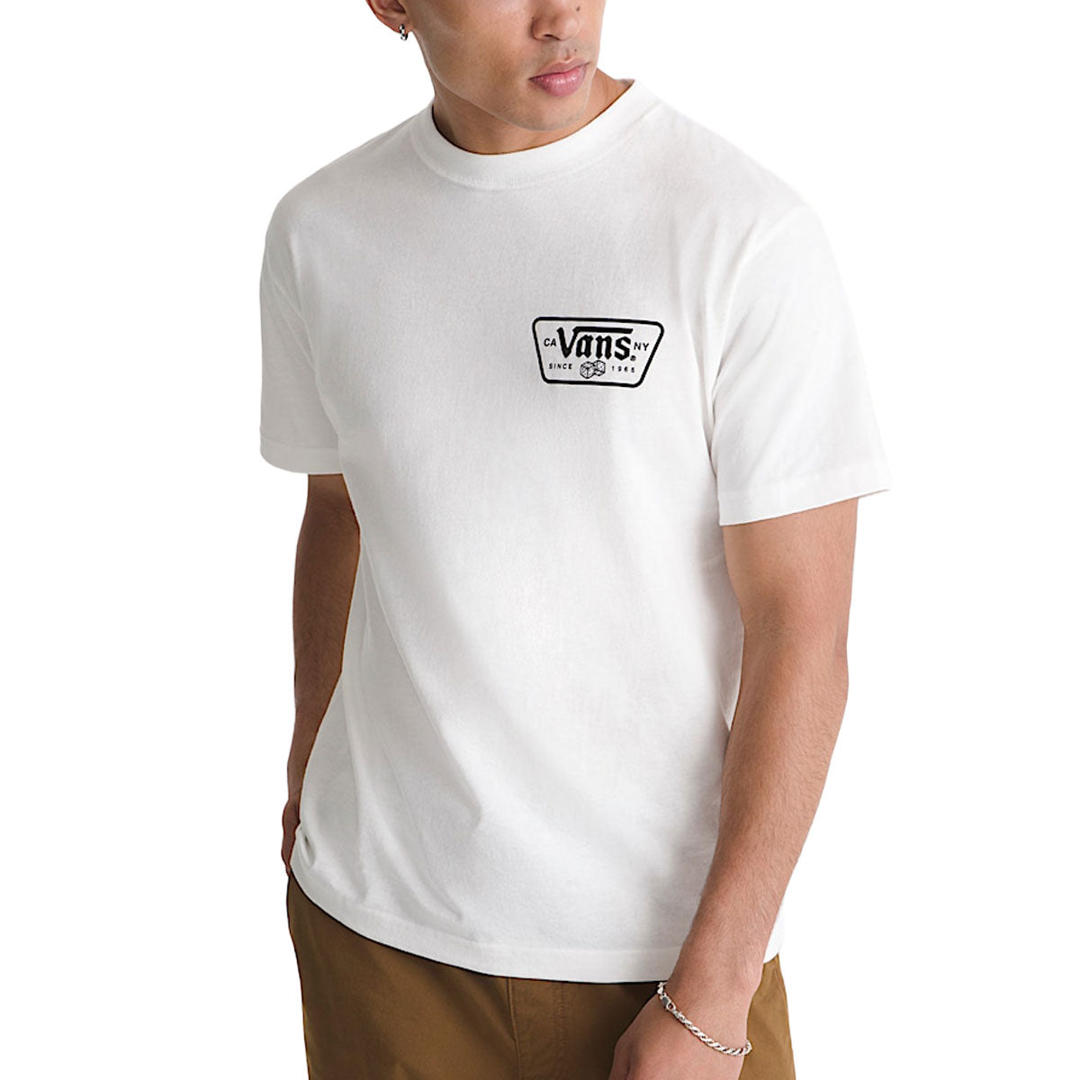 Vans Knu Patch T-Shirt - White image 3