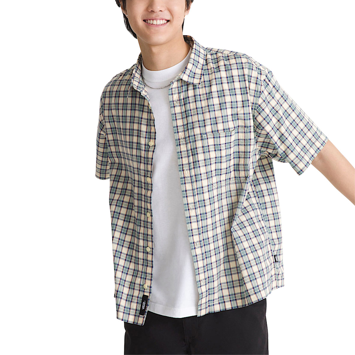 Vans Larkspur Timber Shirt - Almond Crisp image 1