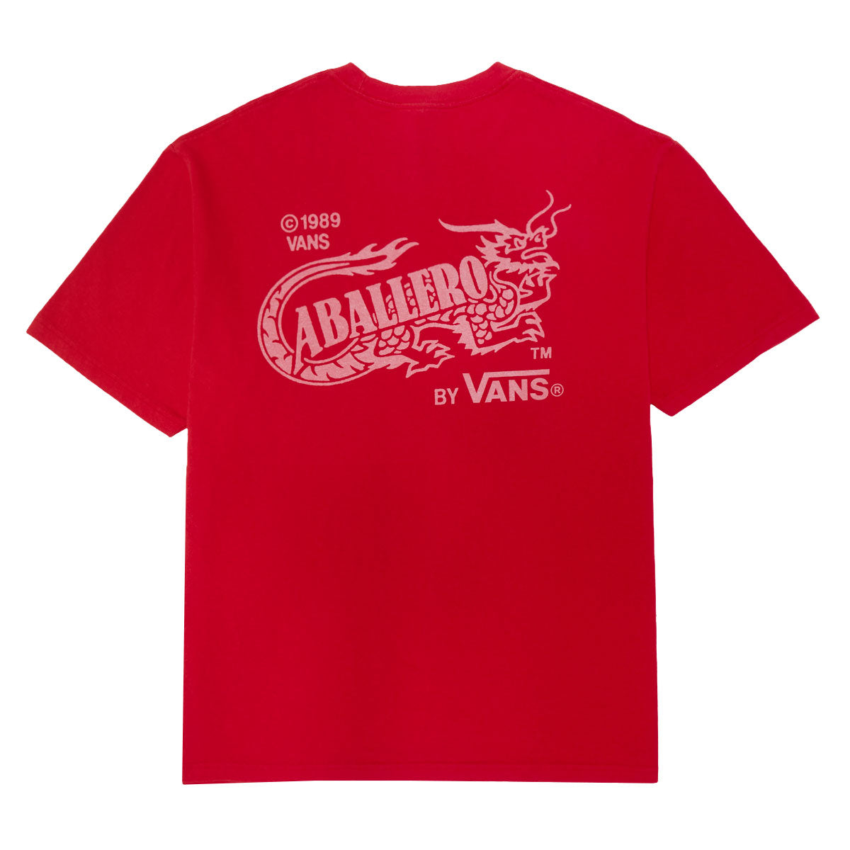 Vans Caballero T-Shirt - Racing Red image 1