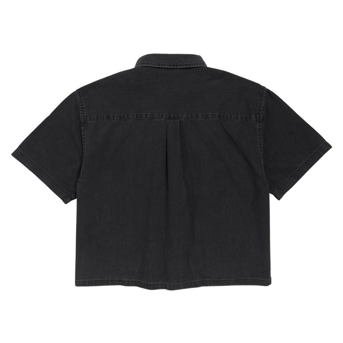 Vans Cyrus Straight Hem Denim Woven Shirt - Washed Black image 2