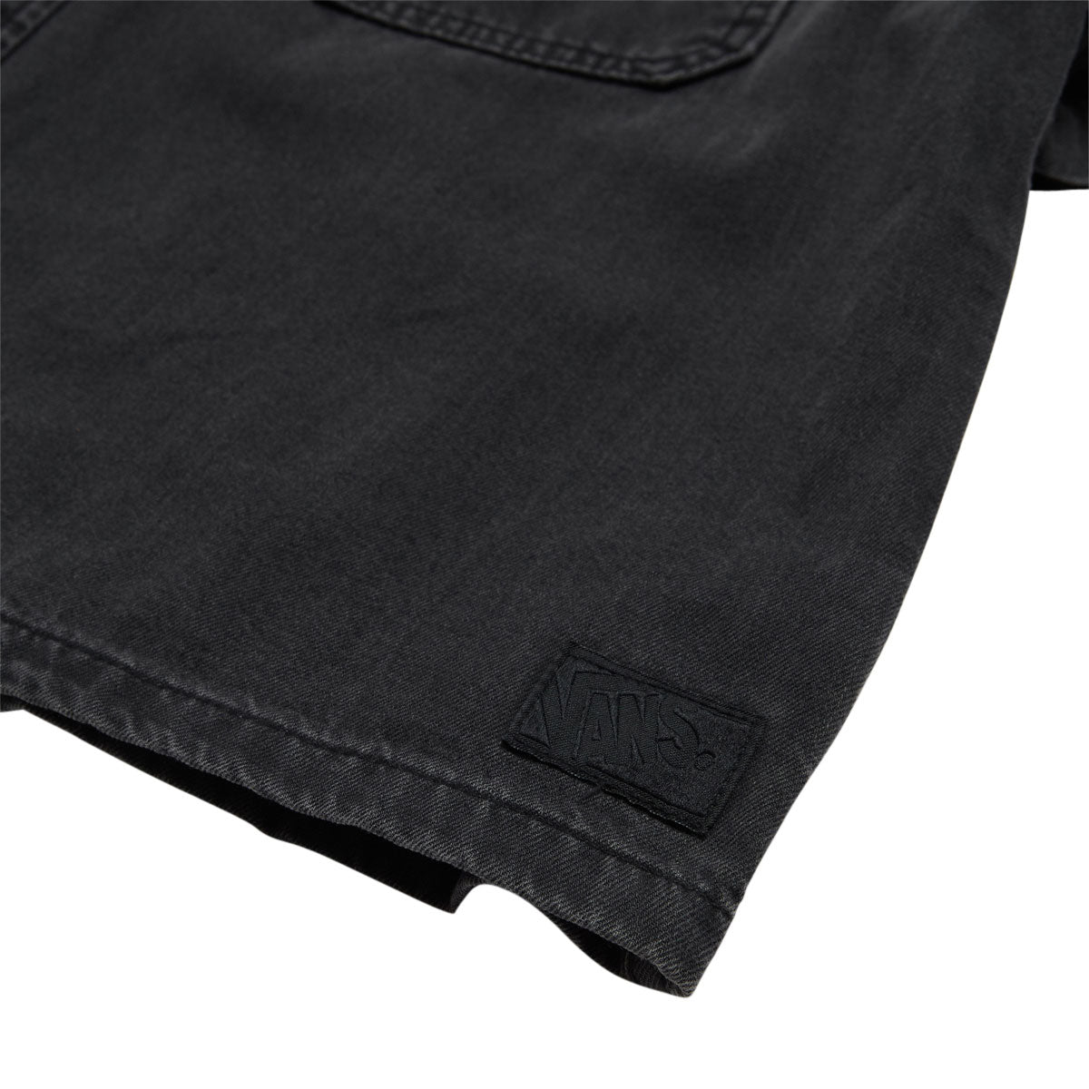 Vans Cyrus Straight Hem Denim Woven Shirt - Washed Black image 5