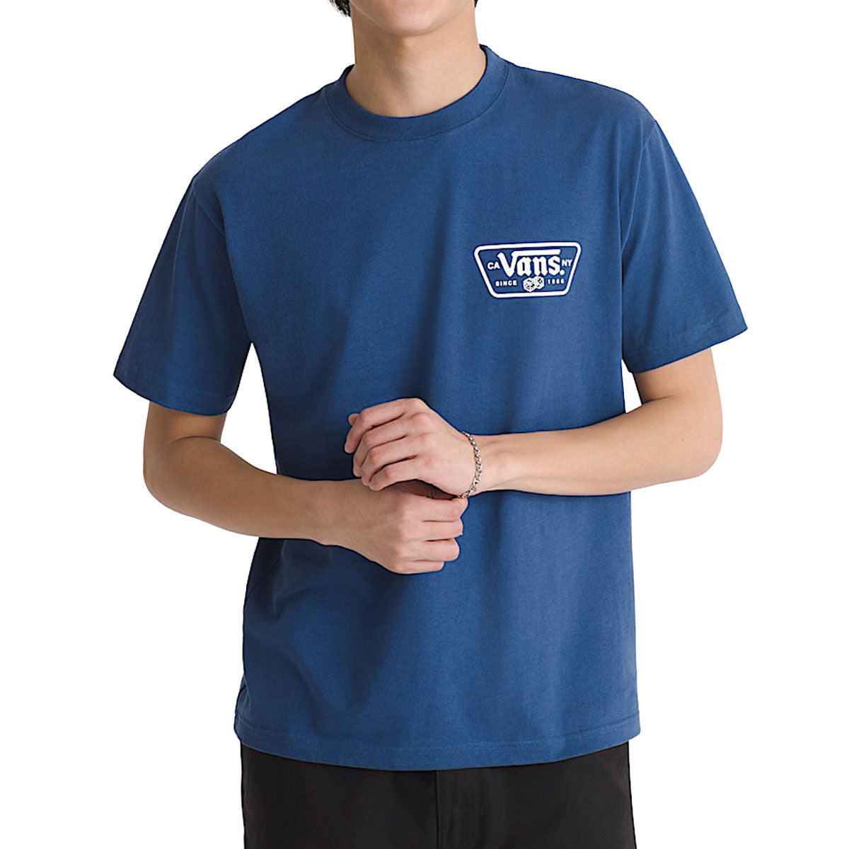 Vans Knu Patch T-Shirt - True Navy image 3
