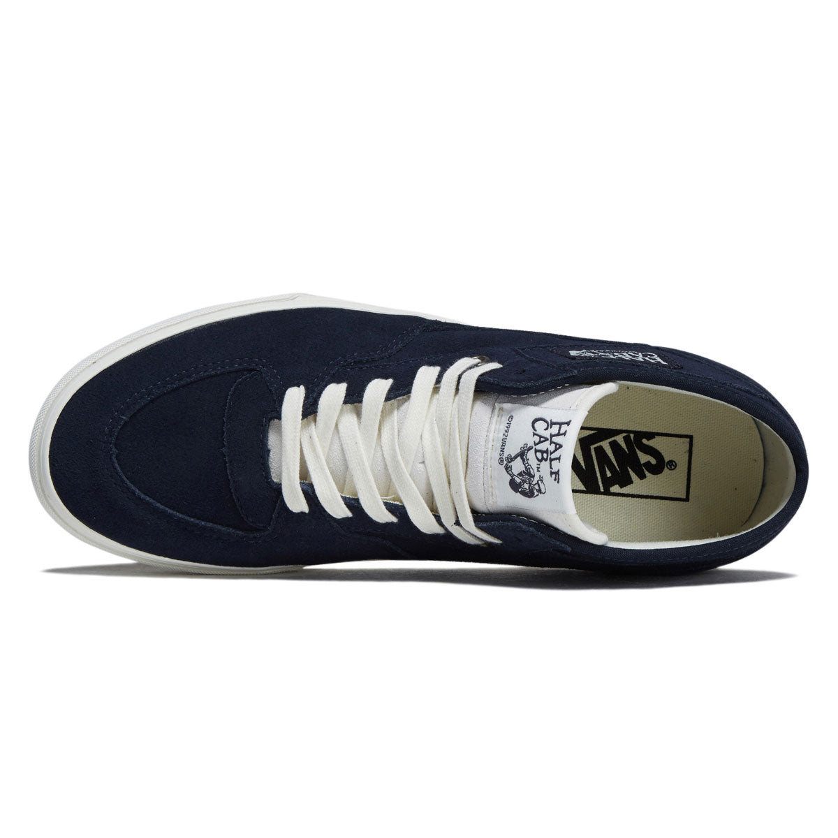 Vans Half Cab Decon Shoes - Suede Navy image 3