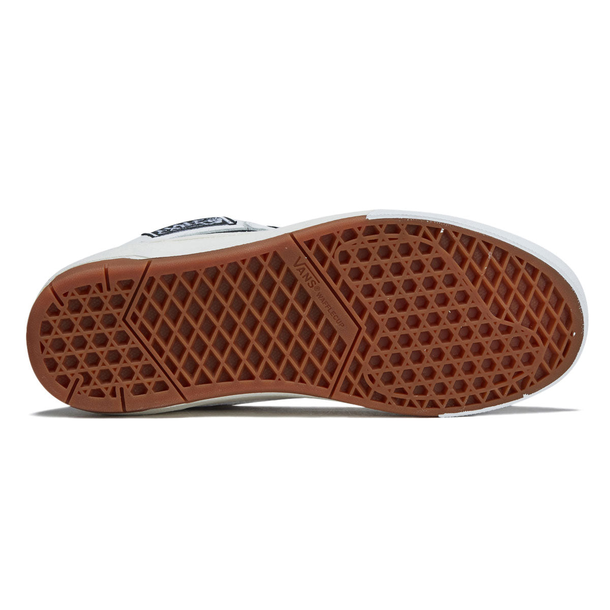 Vans Skate Half Cab Wafflecup Shoes - Una White/Gum image 4