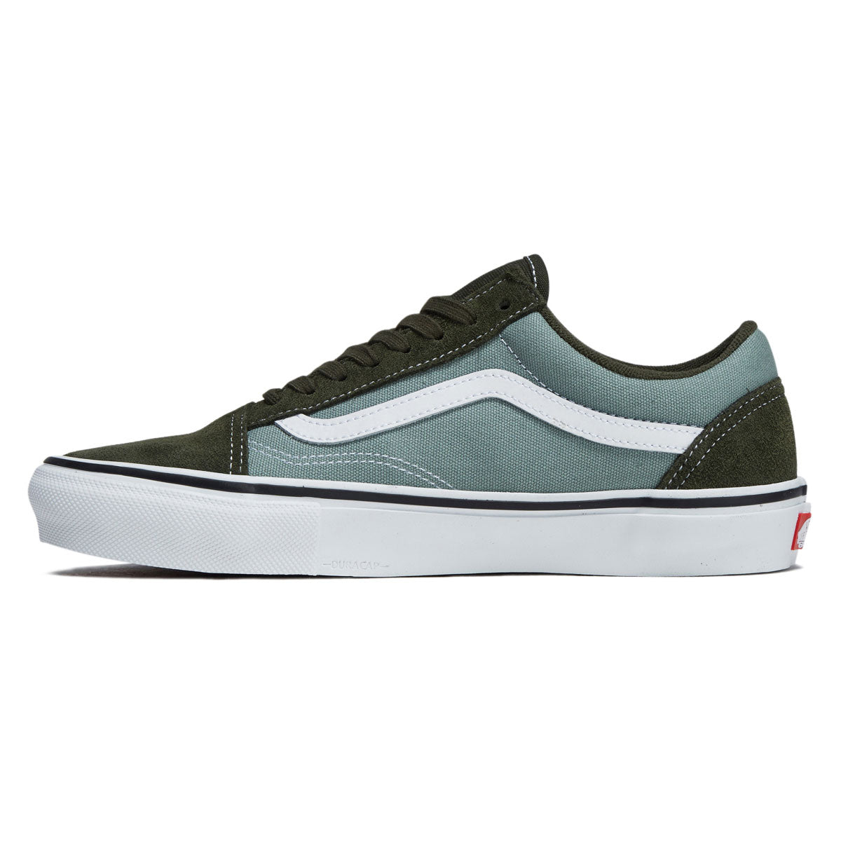Vans Skate Old Skool Shoes - Obsidian Fern image 2