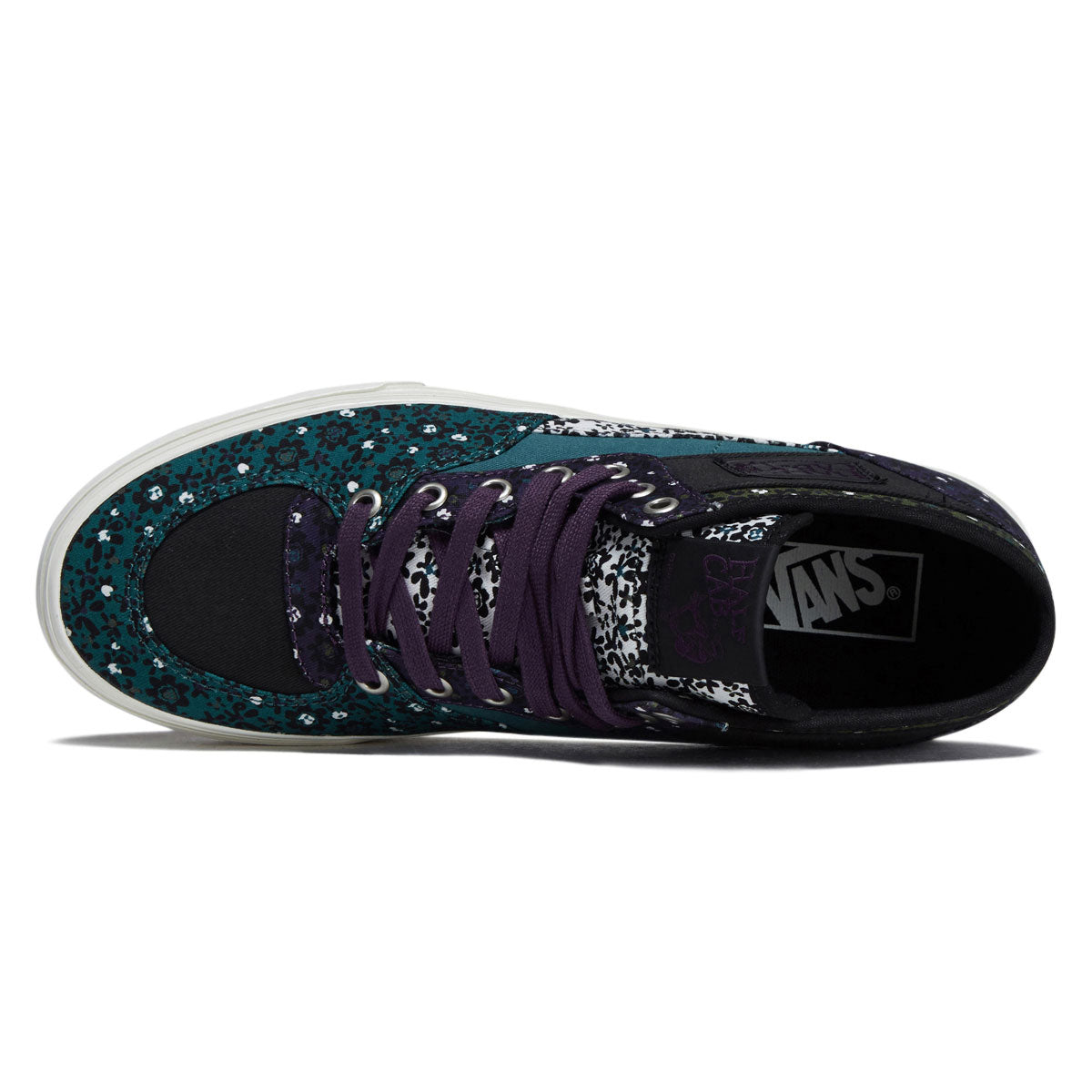 Vans Half Cab Decon Shoes - Daisy Purple/Red image 3