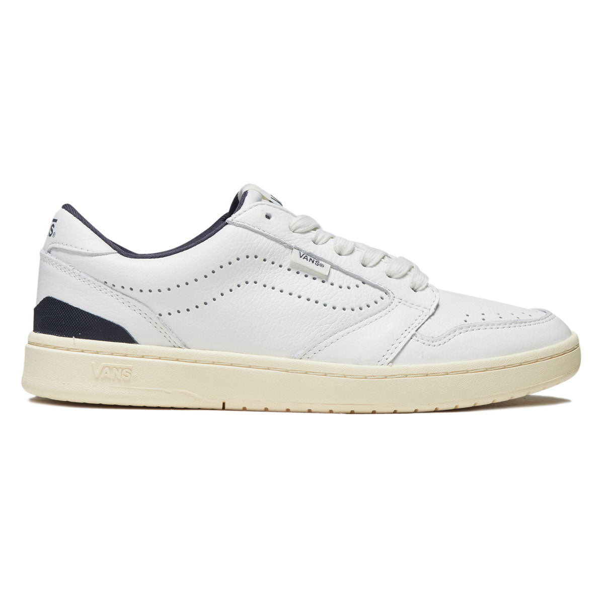 Vans Court Low Shoes - White/Navy image 1