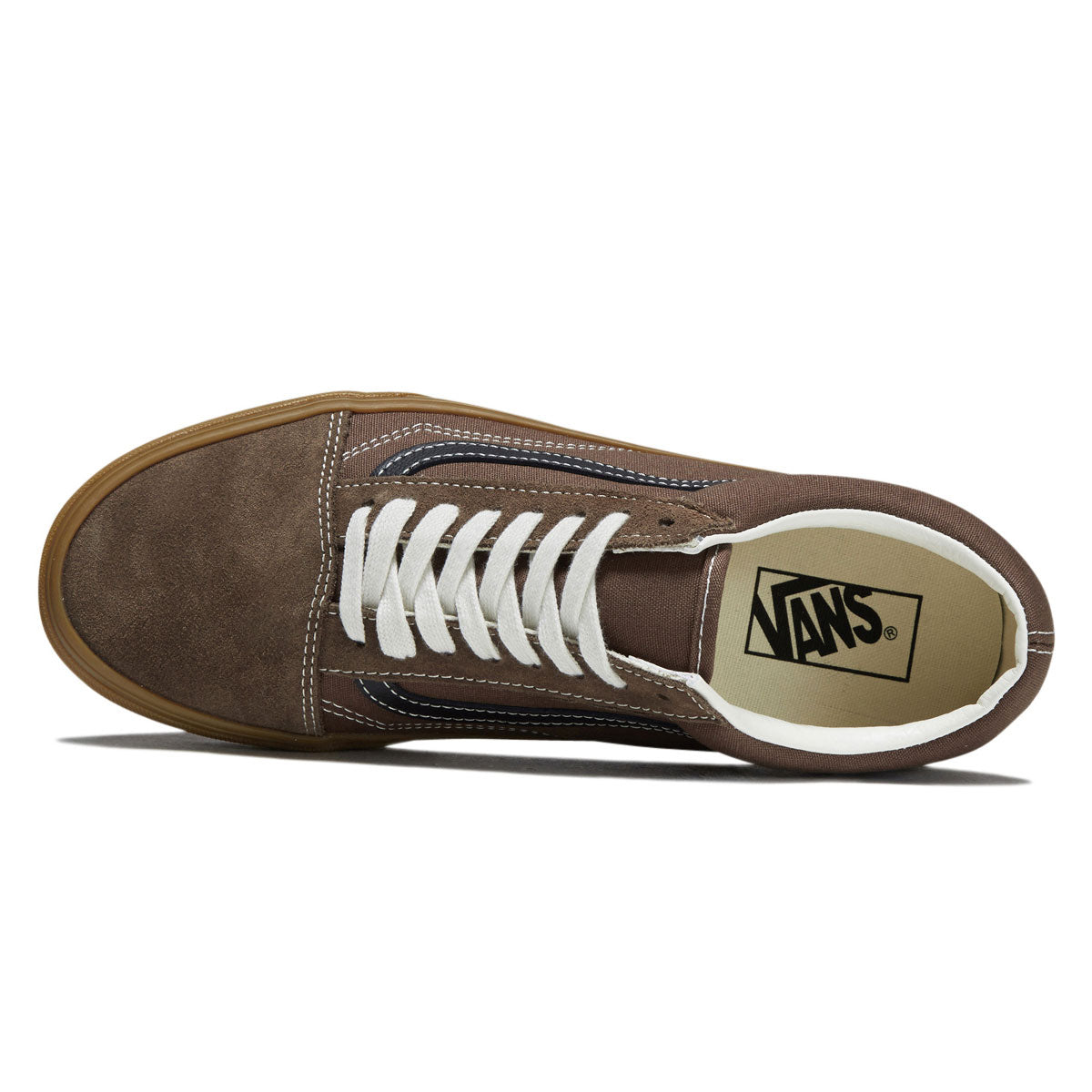 Vans Old Skool Shoes - Gum Vintage Cocoa image 3