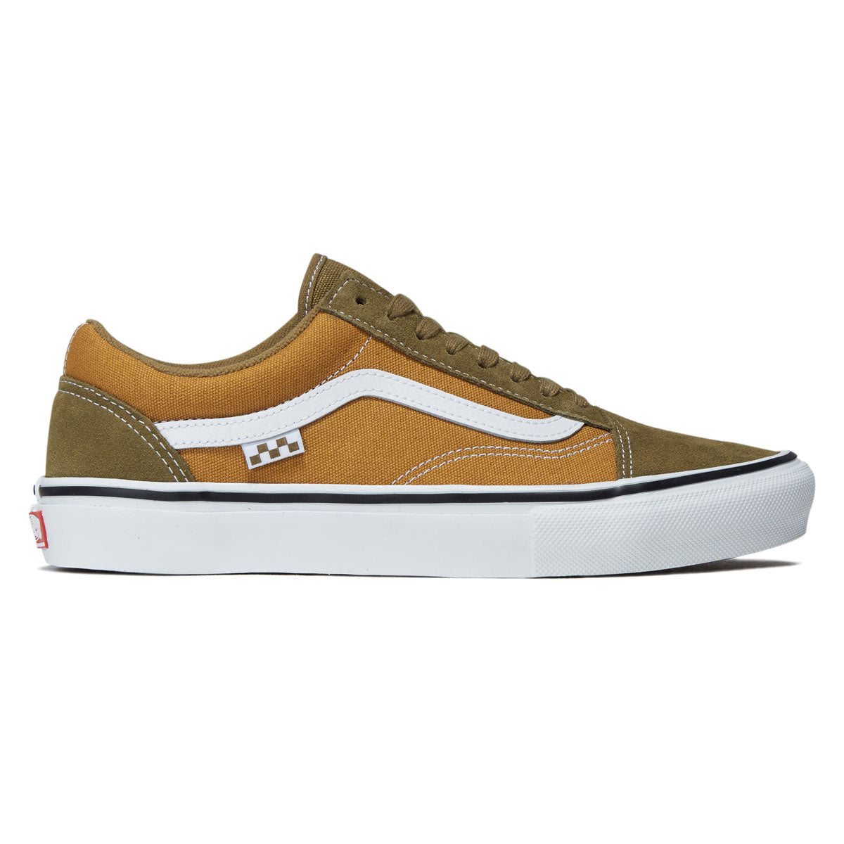Vans Skate Old Skool Shoes - Light Olive/Khaki image 1