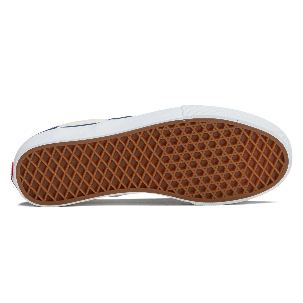 Vans Skate Slip-On Shoes - Blue Checkerboard image 4
