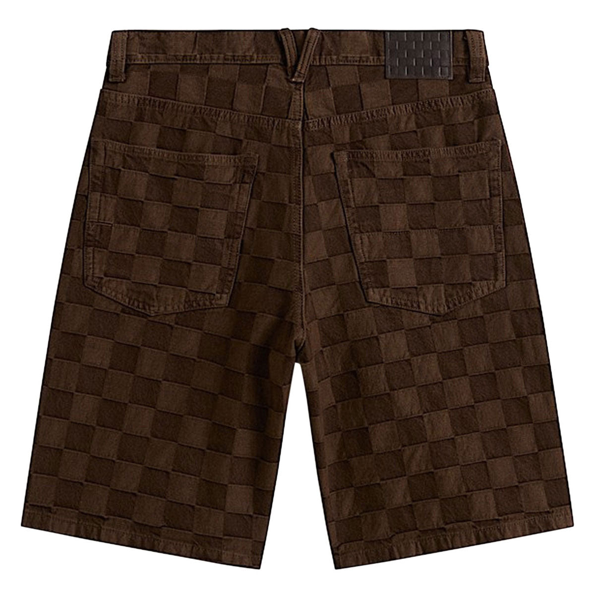 Vans Check-5 Baggy Denim Shorts - Demitasse image 2