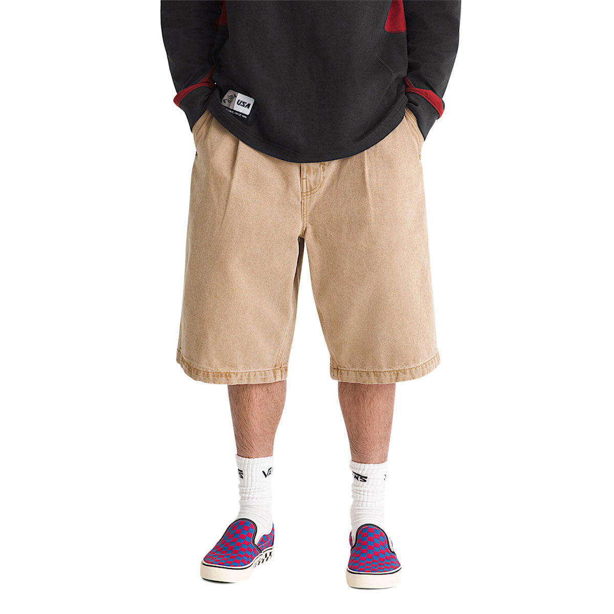 Vans Authentic Chino Baggy Shorts - Incense image 2