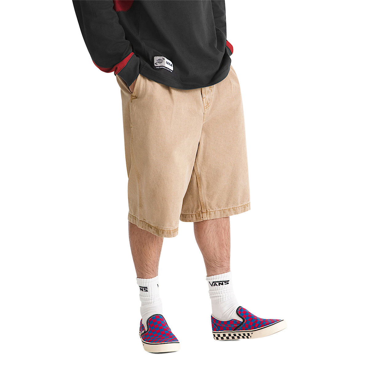Vans Authentic Chino Baggy Shorts - Incense image 3