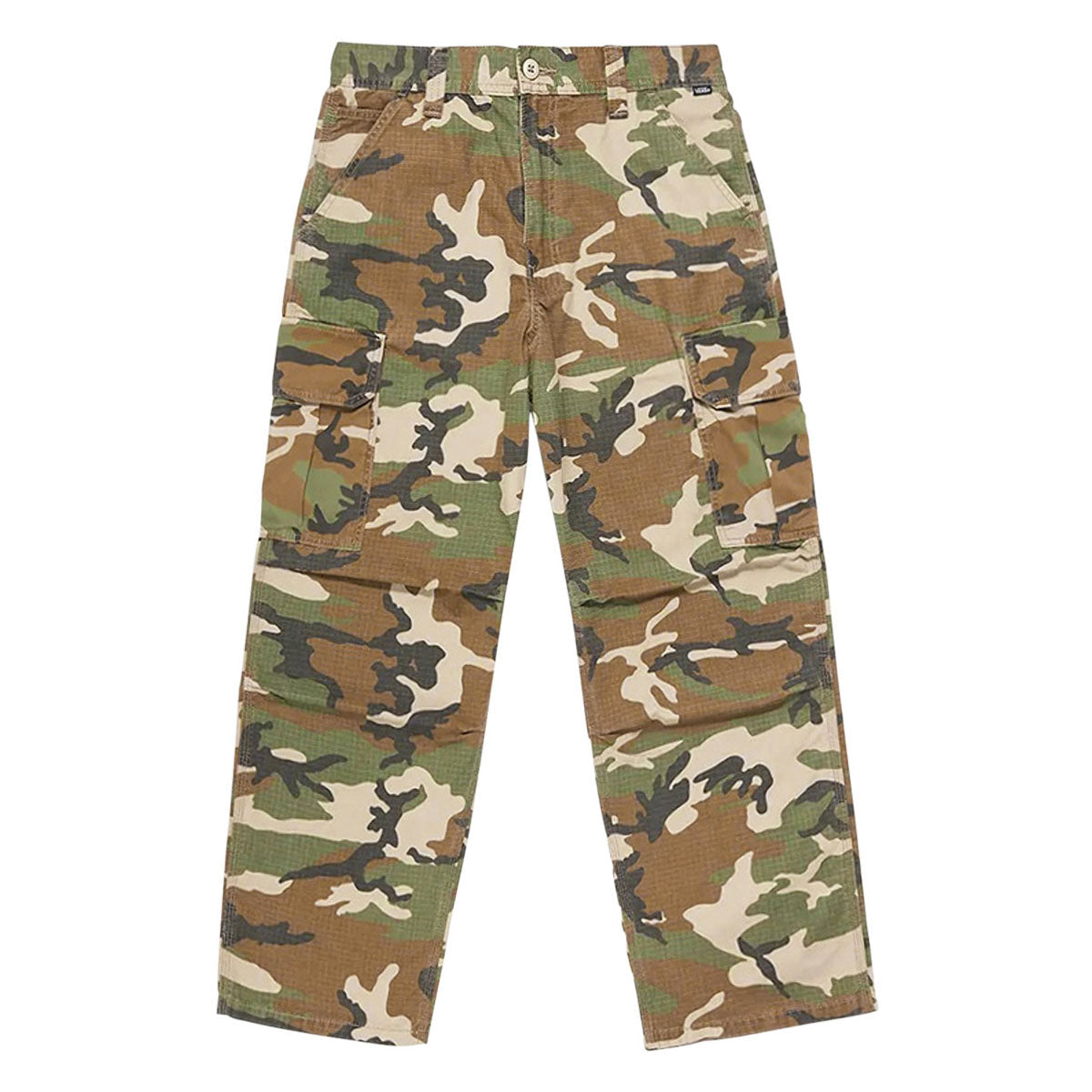 Vans Para Baggy AOP Cargo Pants - Aluminum Camo image 4
