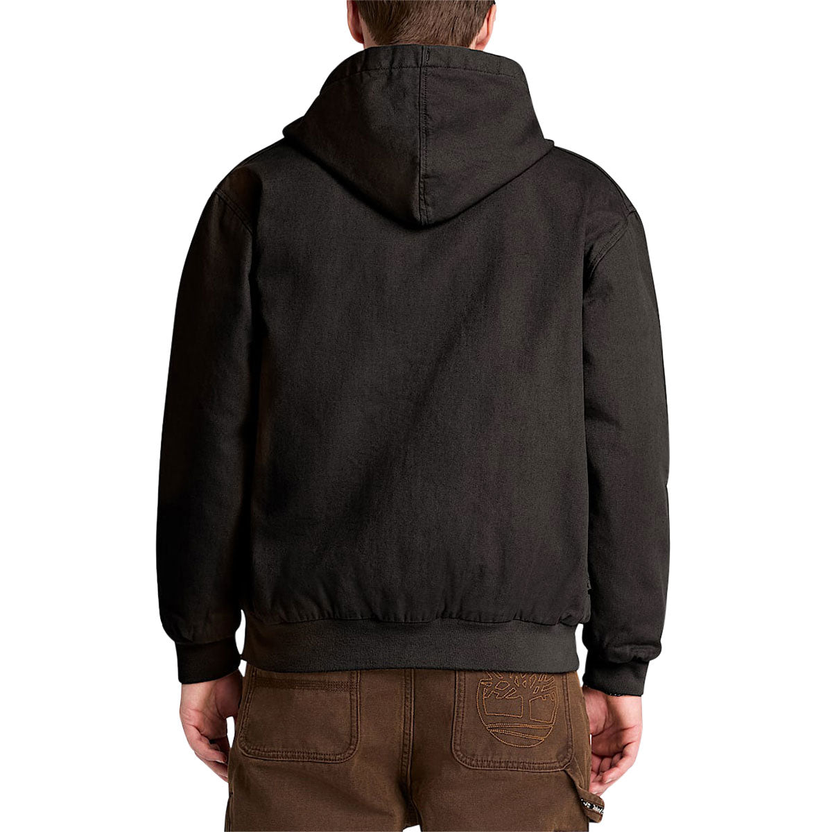 Timberland Insulated Canvas Bomber Jacket - Black image 3