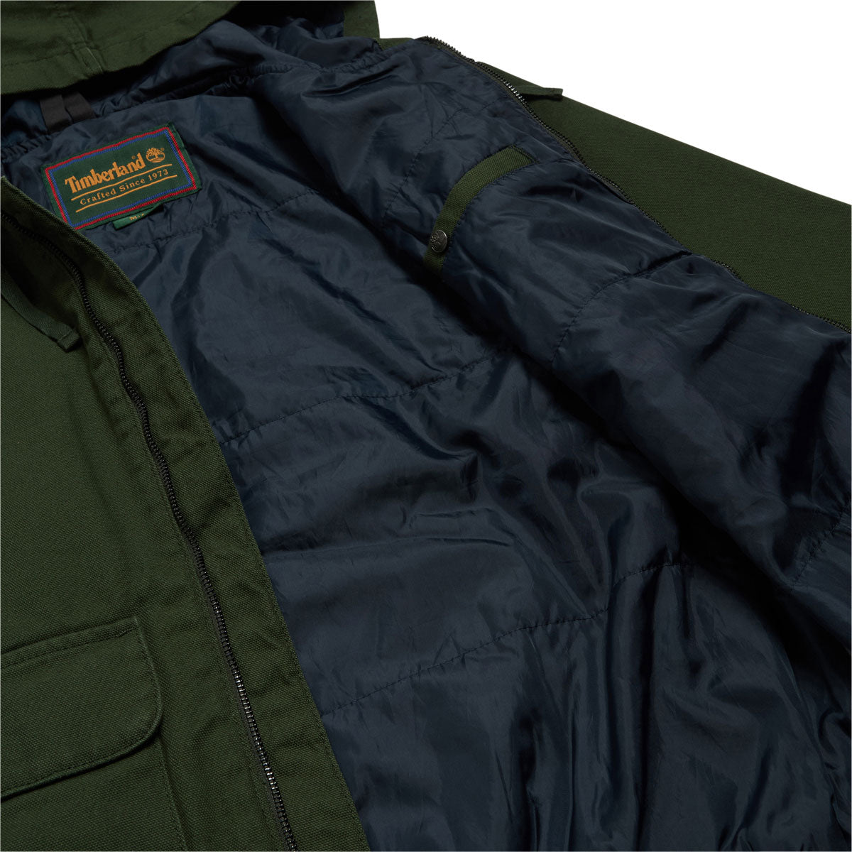 Timberland Insulated Canvas Bomber Jacket - Duffel Bag image 4