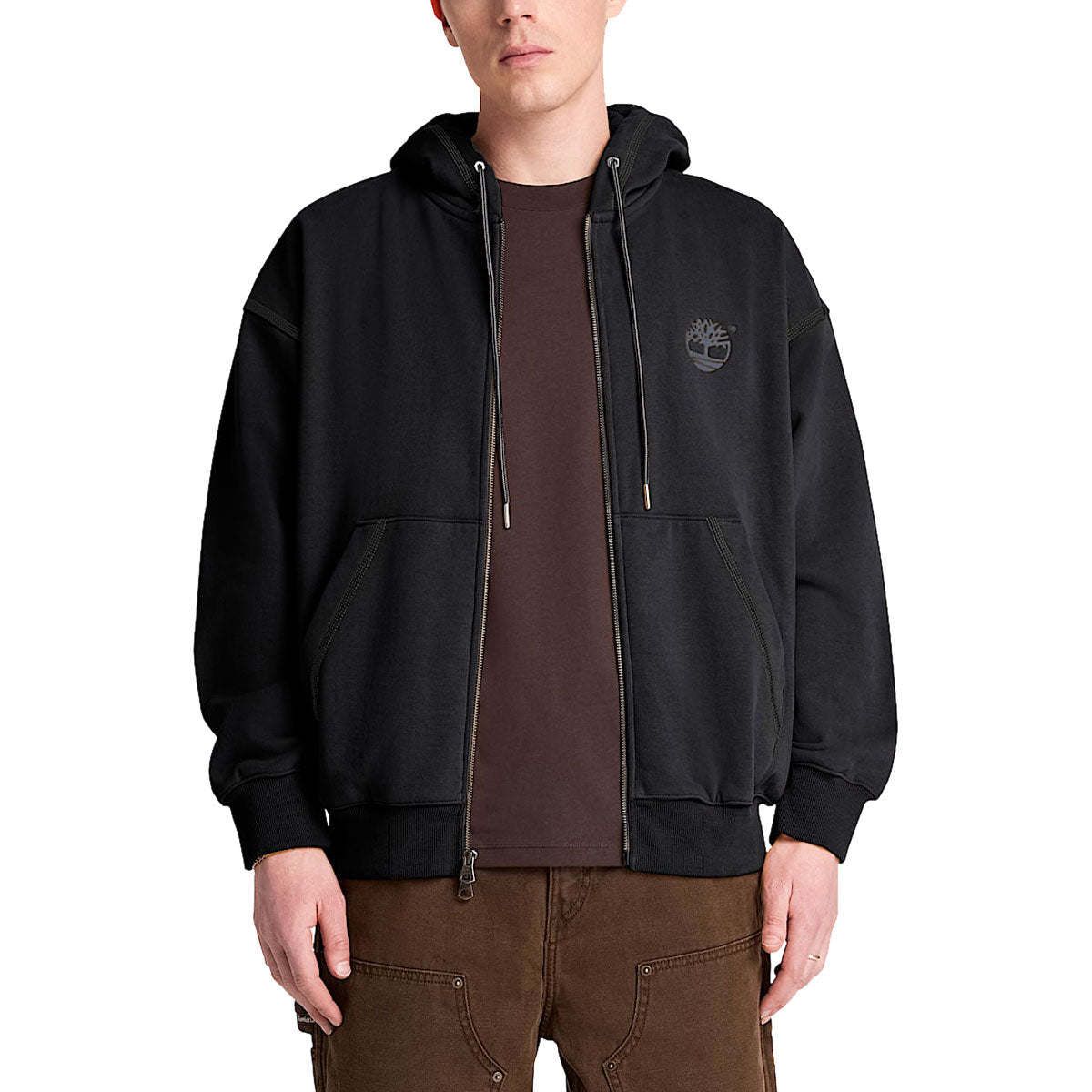 Timberland Iconic Full-Zip Hoodie - Black image 2