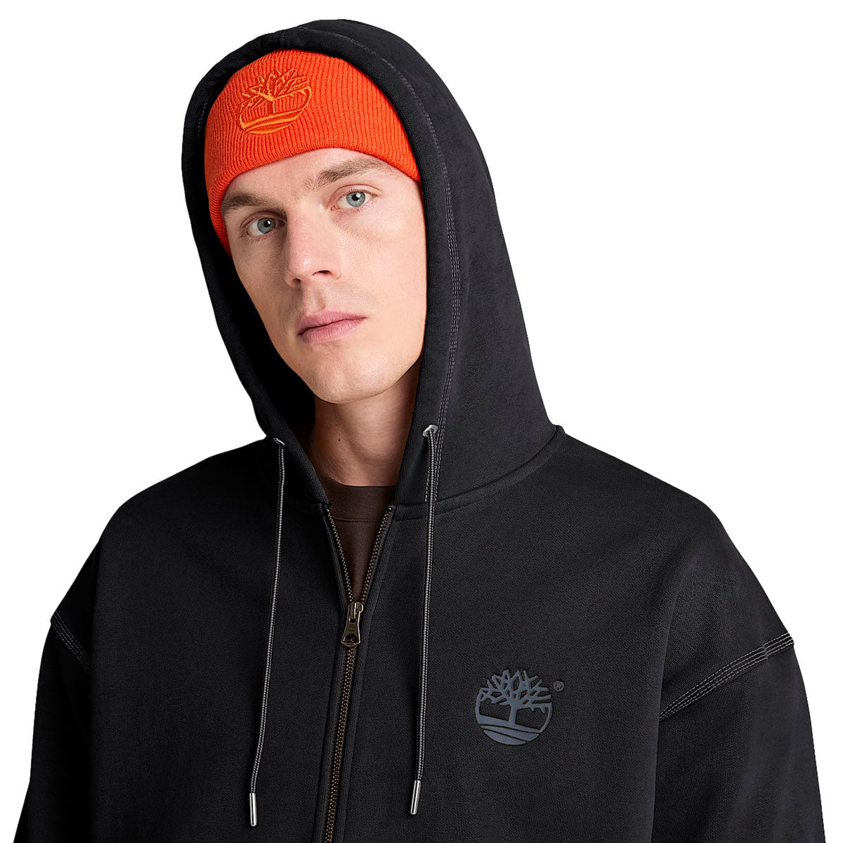 Timberland Iconic Full-Zip Hoodie - Black image 4