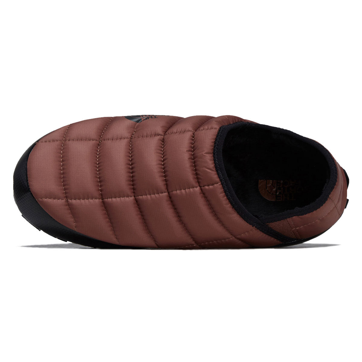 The North Face Thermoball Traction Mule V Shoes - Copper Silt/TNF Black image 3