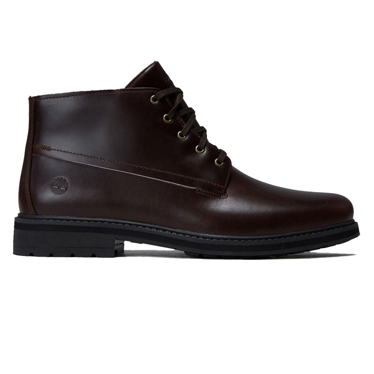 Timberland Stormbucks Mid Waterproof Chukka Boots - Dark Brown Full Grain image 1
